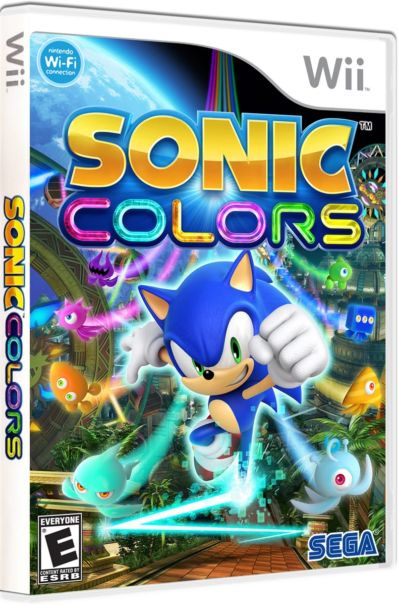 Sonic Colors box art