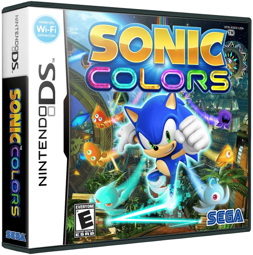 Sonic Colours box art