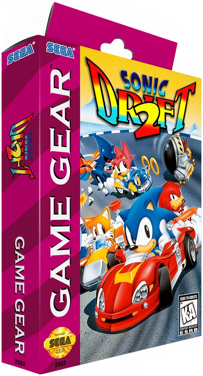 Sonic Drift 2 box art