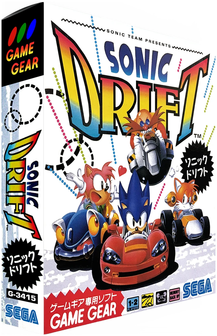Sonic Drift box art