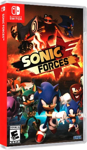 Sonic Forces box art