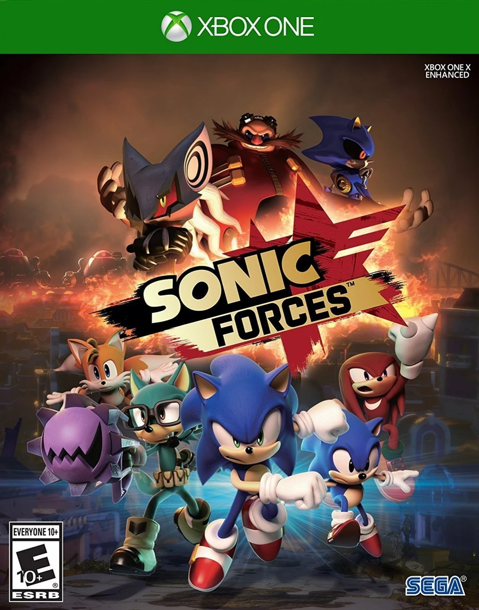 Sonic Forces box art