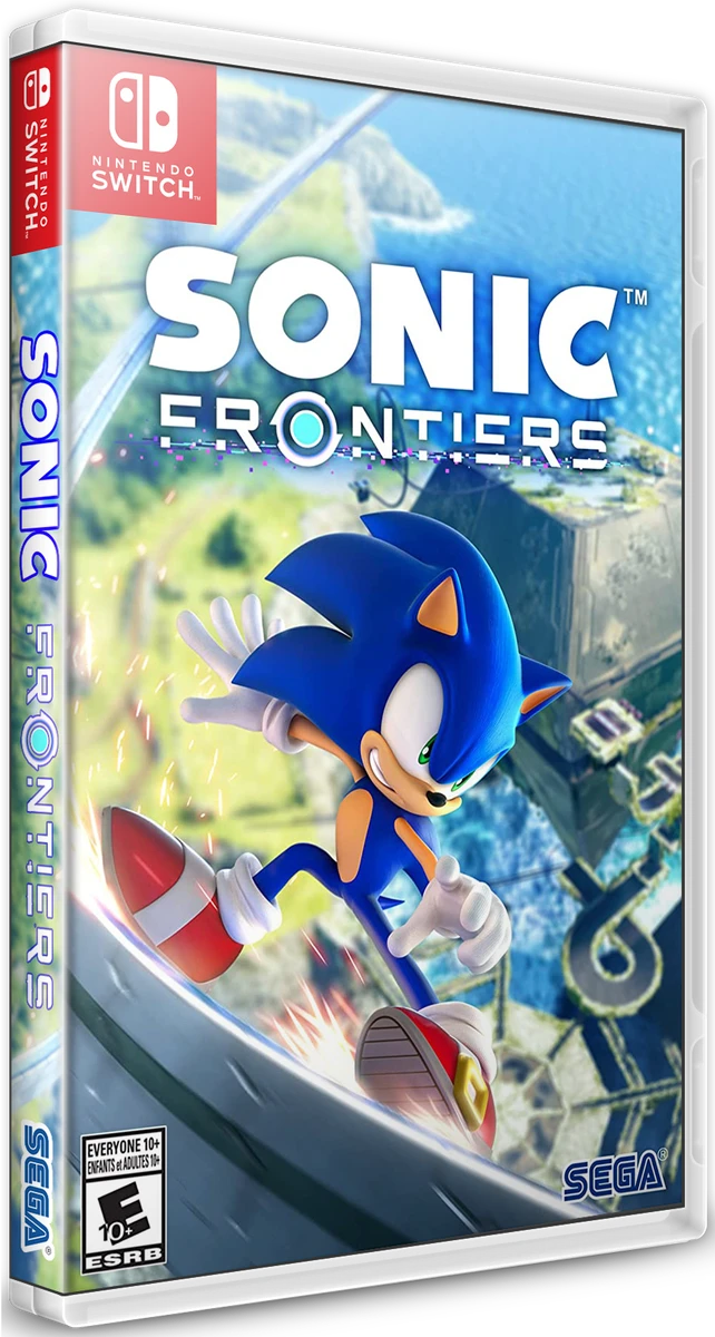 Sonic Frontiers box art