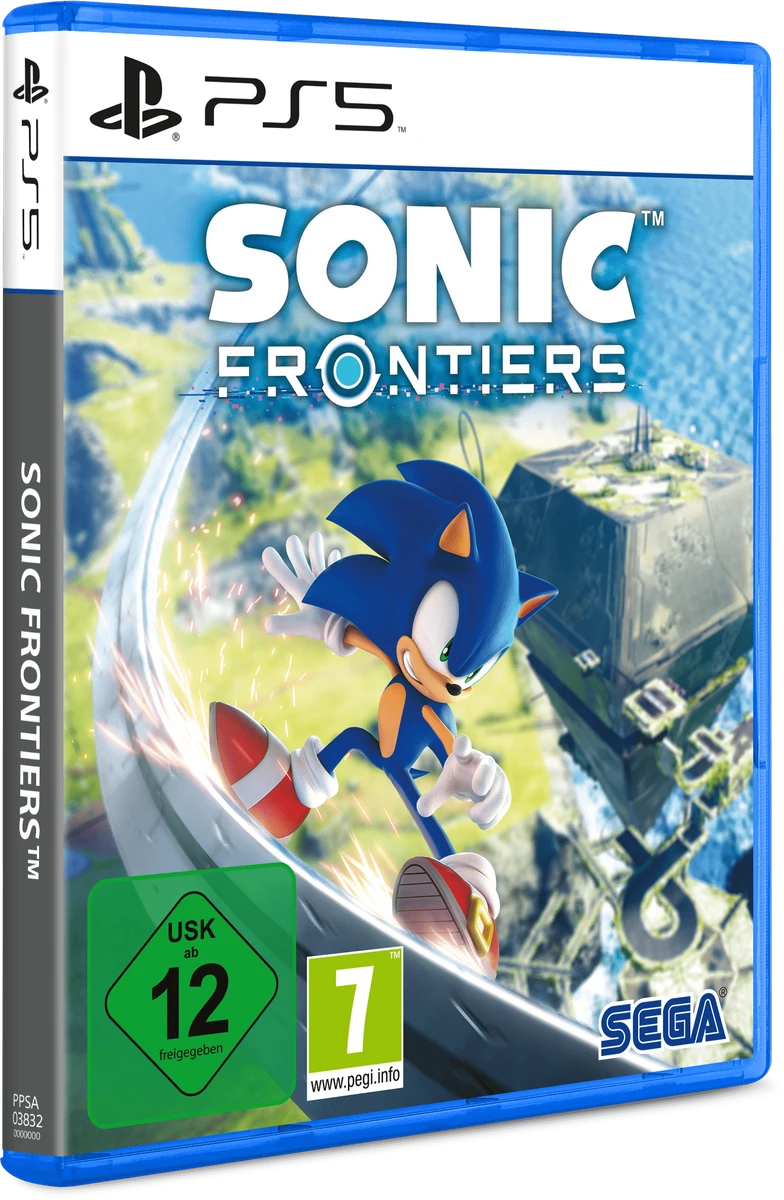 Sonic Frontiers box art