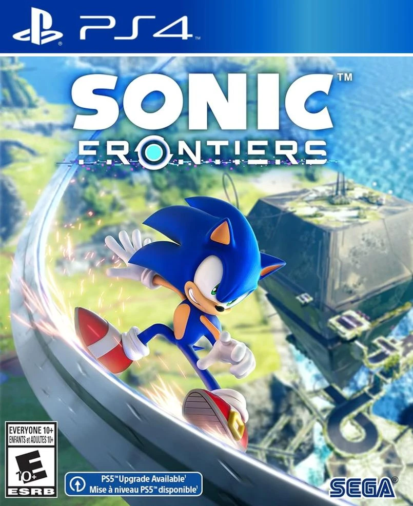 Sonic Frontiers box art