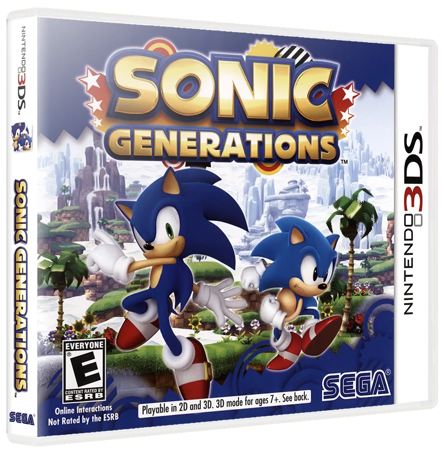 Sonic Generations box art