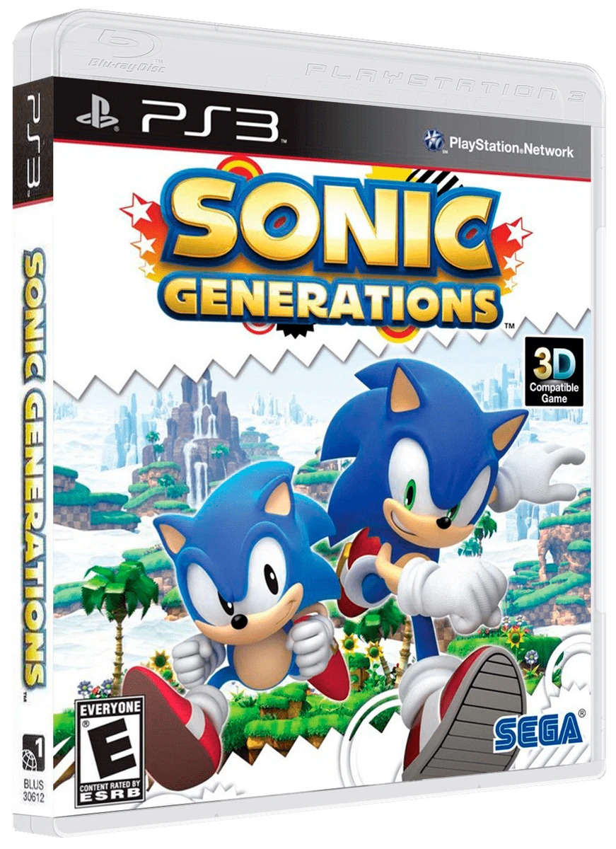 Sonic Generations box art