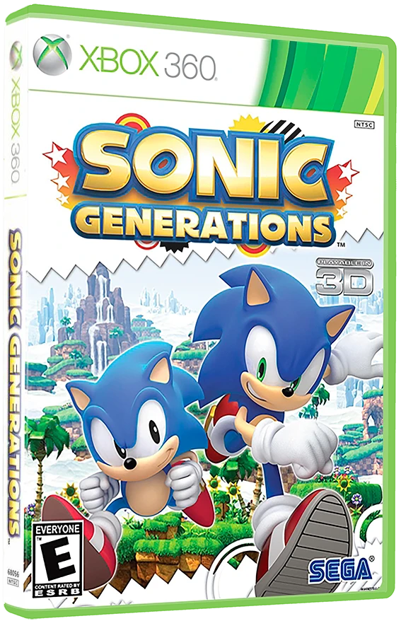 Sonic Generations box art