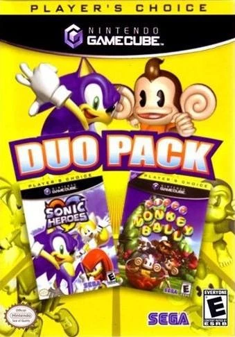 Sonic Heroes & Super Monkey Ball Duo Pack box art