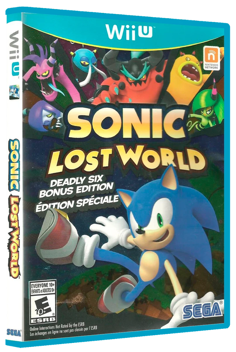 Sonic Lost World [Deadly Six Bonus Edition] box art