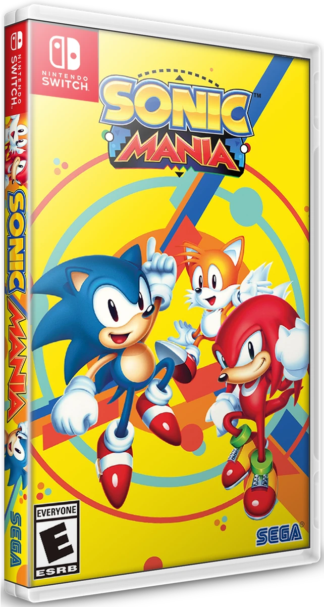 Sonic Mania box art