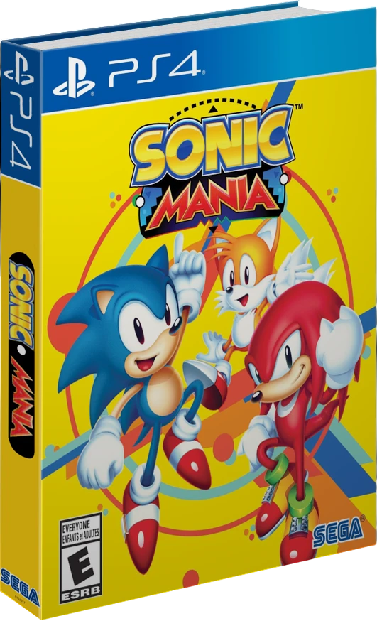 Sonic Mania box art