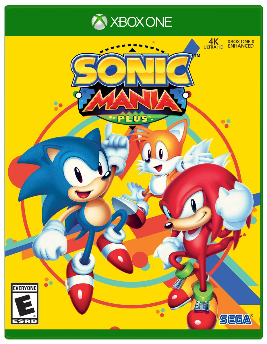 Sonic Mania Plus box art
