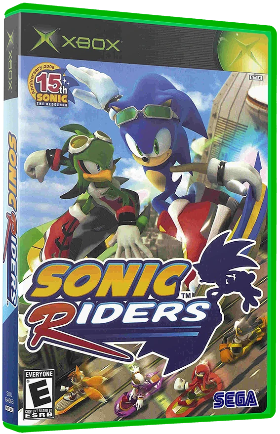 Sonic Riders [DVD Bundle] box art