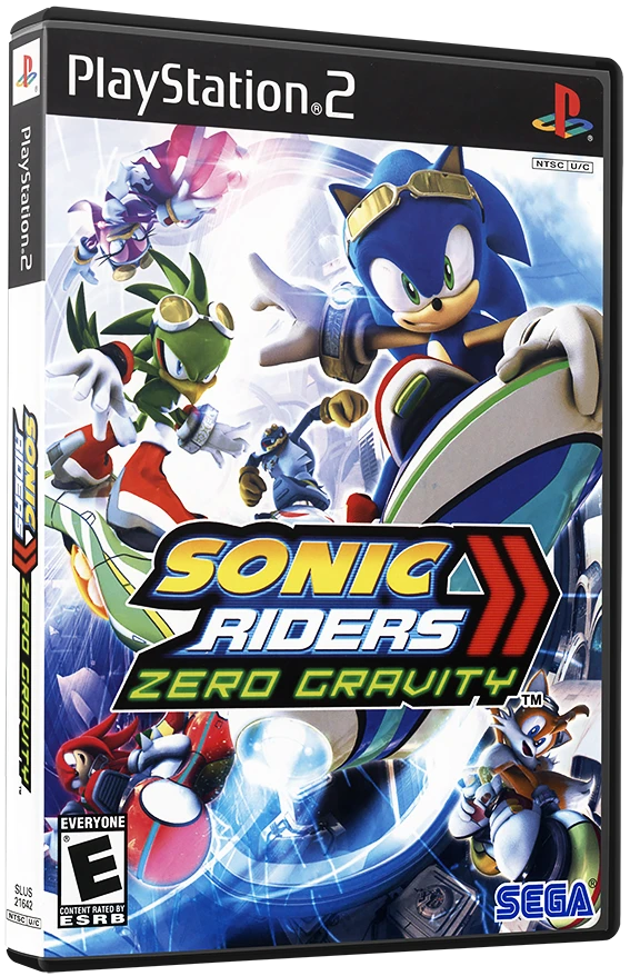Sonic Riders: Zero Gravity box art