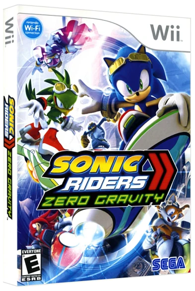 Sonic Riders Zero Gravity box art