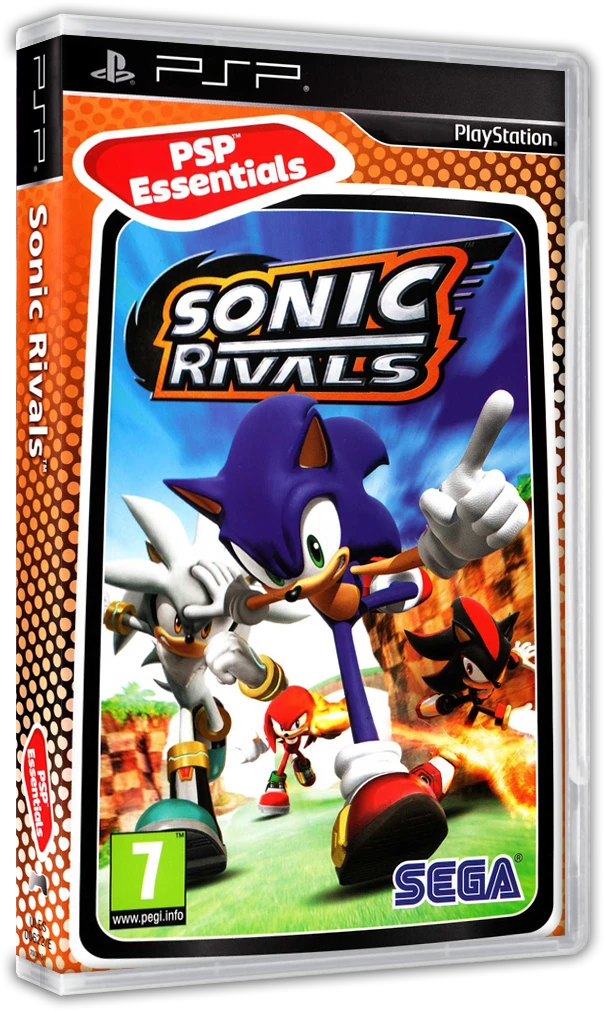 Sonic Rivals box art