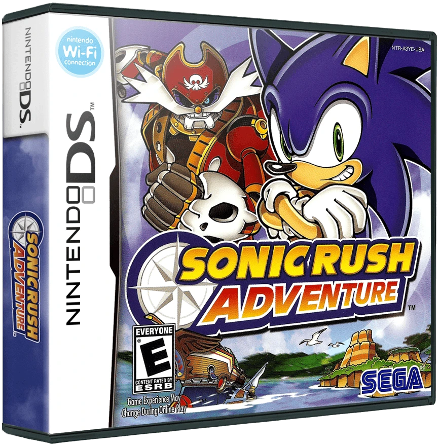Sonic Rush Adventure box art