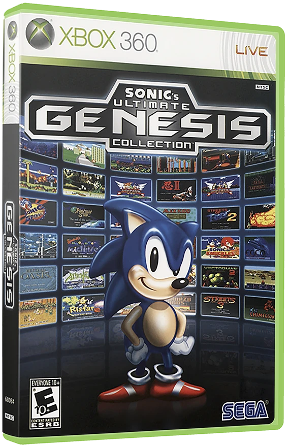Sonic's Ultimate Genesis Collection box art