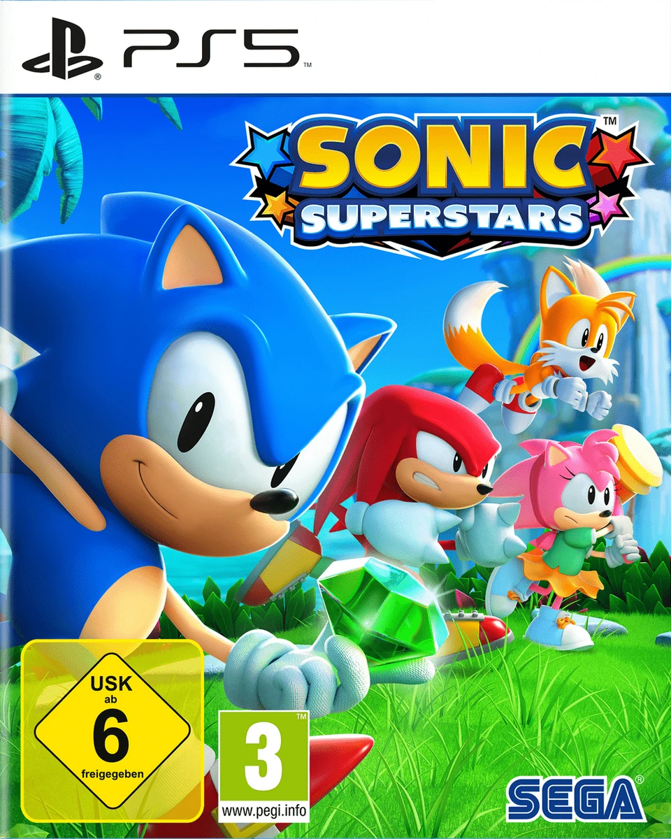 Sonic Superstars box art