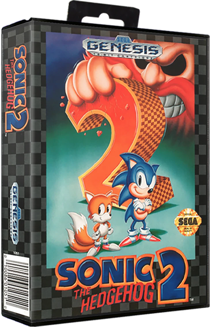 Sonic the Hedgehog 2 [Not for Resale] box art