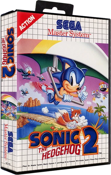 Sonic the Hedgehog 2 box art