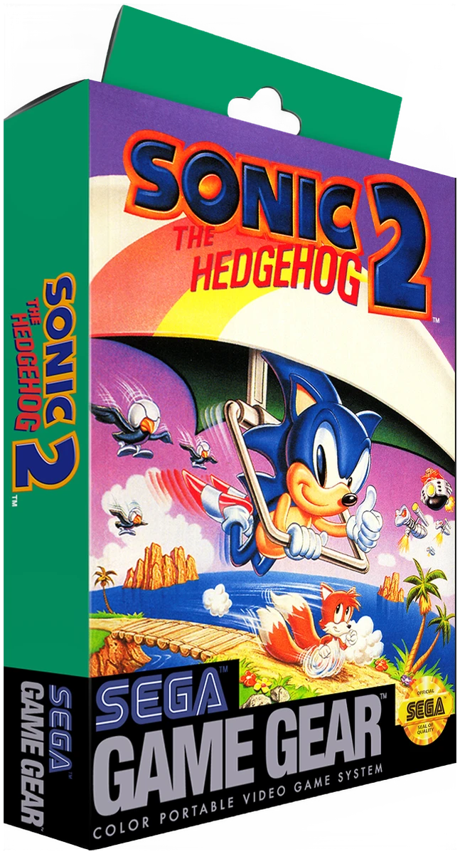 Sonic the Hedgehog 2 box art