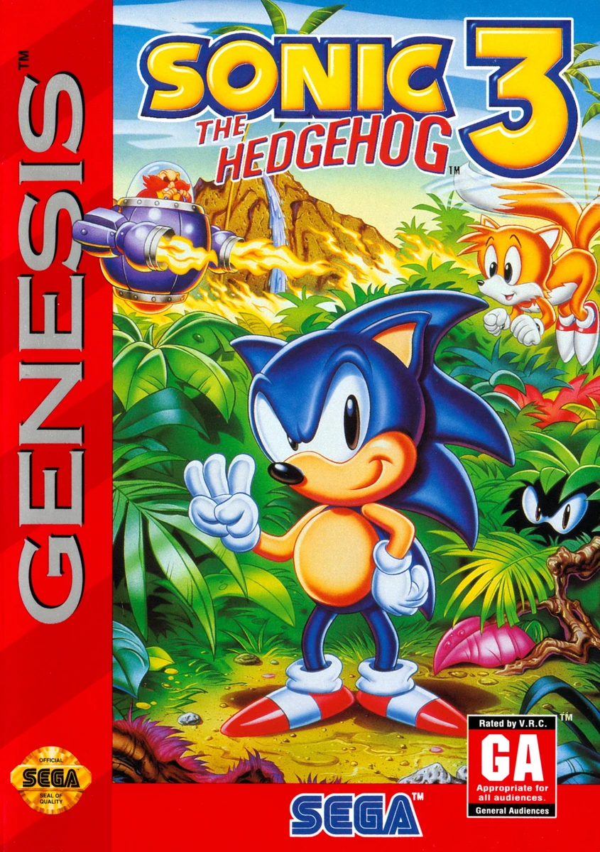 Sonic the Hedgehog 3 [Not For Resale] box art