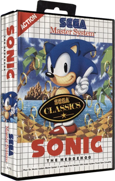 Sonic the Hedgehog box art