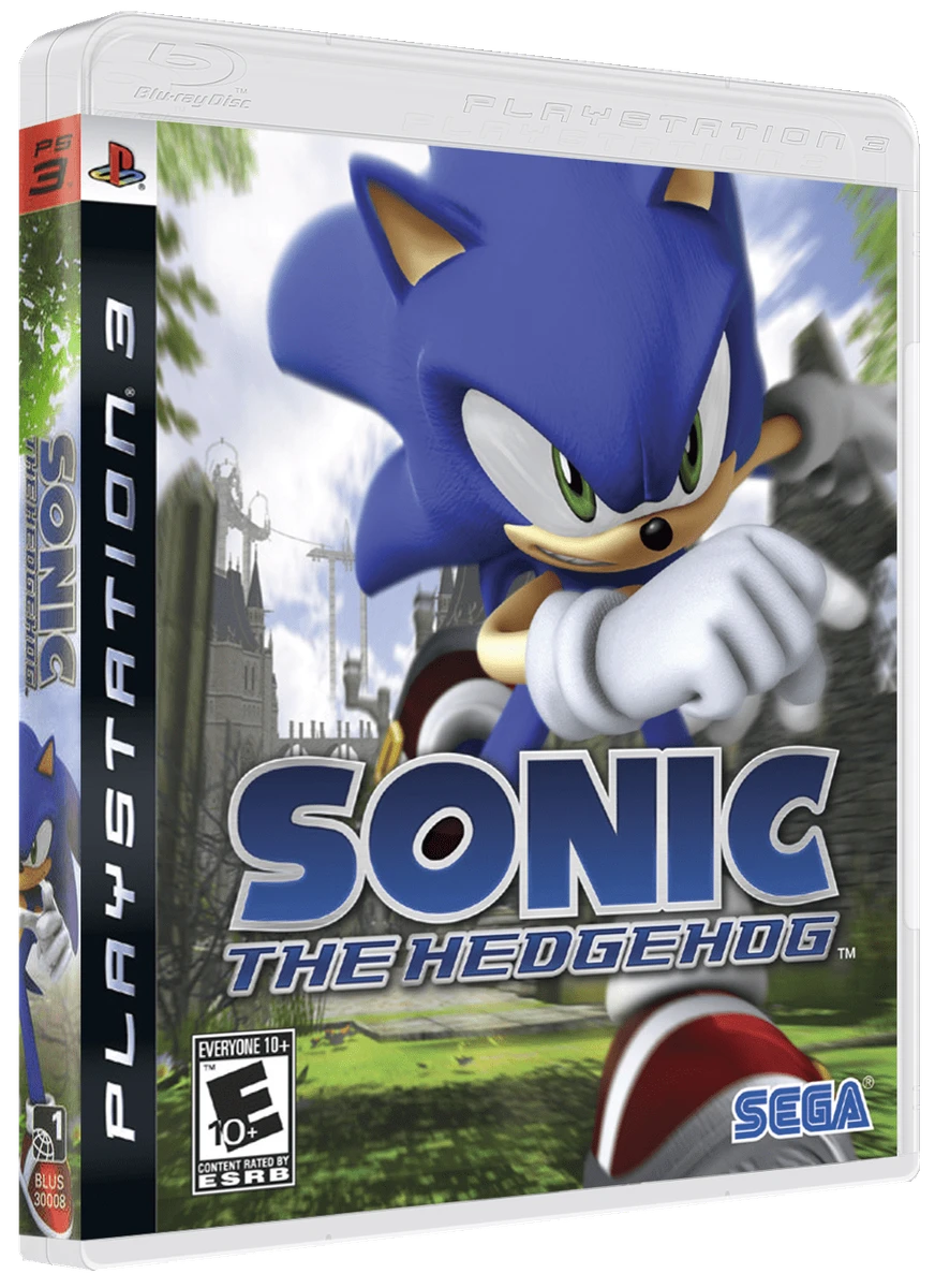 Sonic the Hedgehog box art