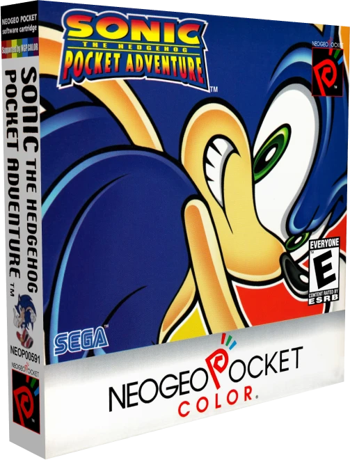 Sonic the Hedgehog Pocket Adventure box art