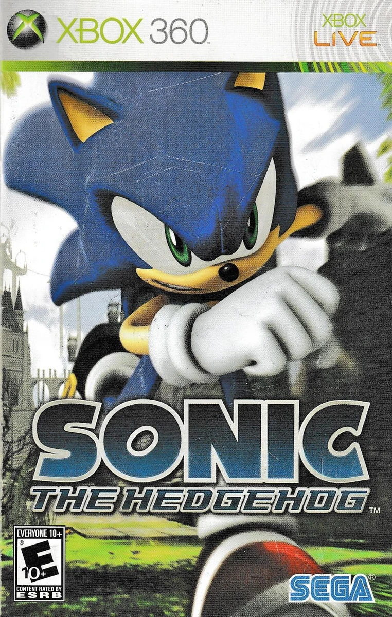 Sonic the Hedgehog box art