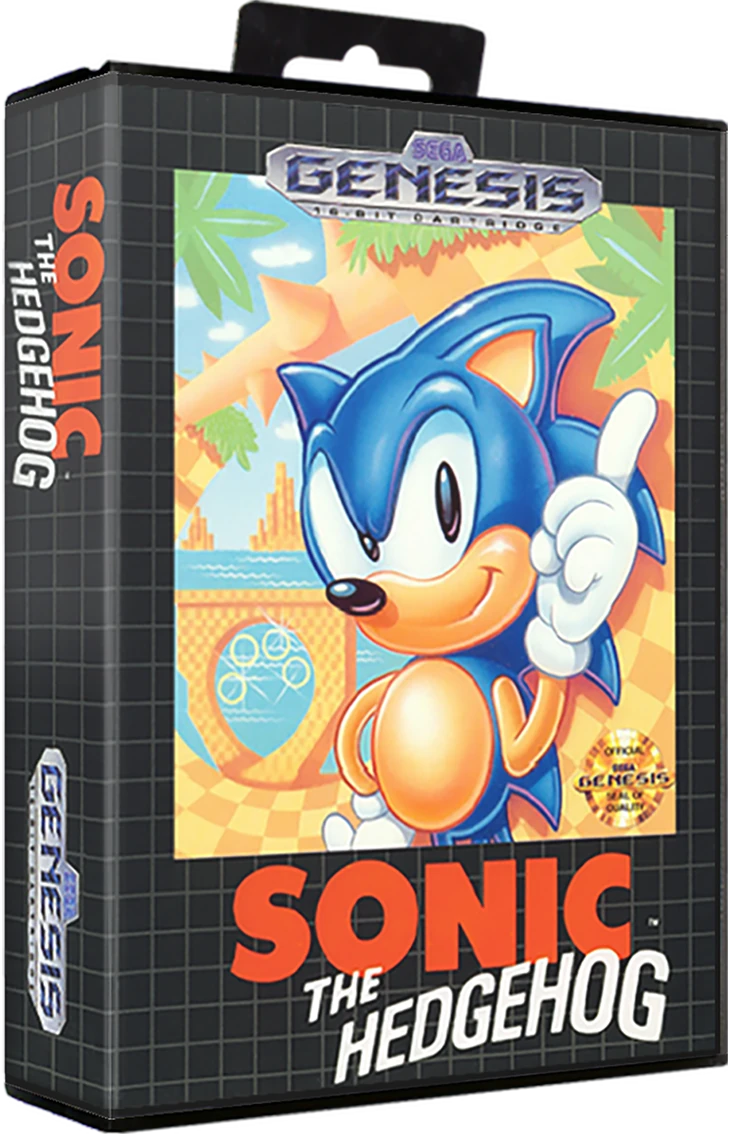Sonic the Hedgehog box art