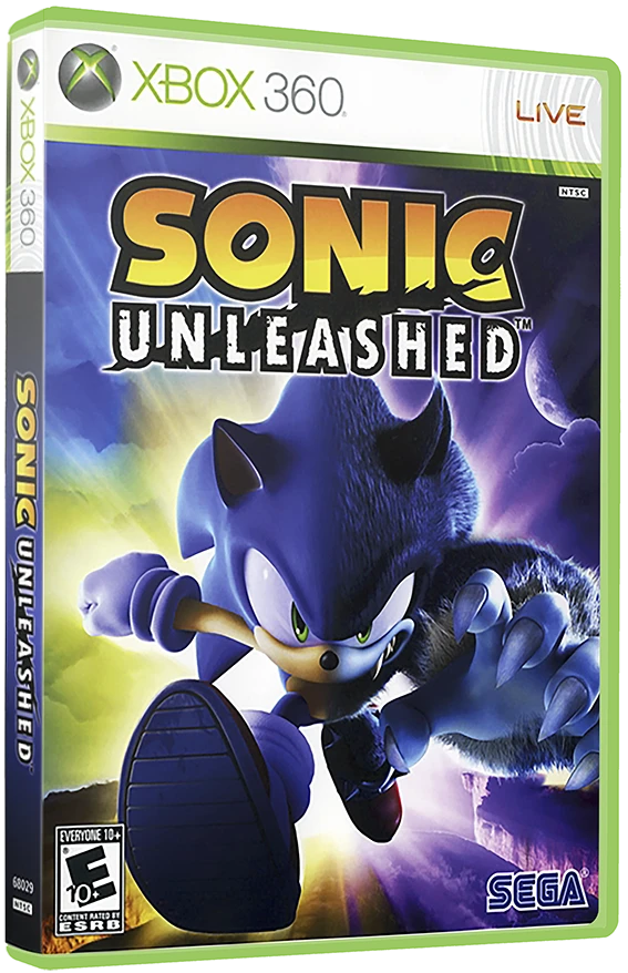 Sonic Unleashed [Platinum Hits] box art