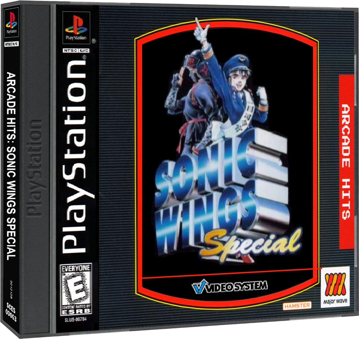 Sonic Wings Special box art
