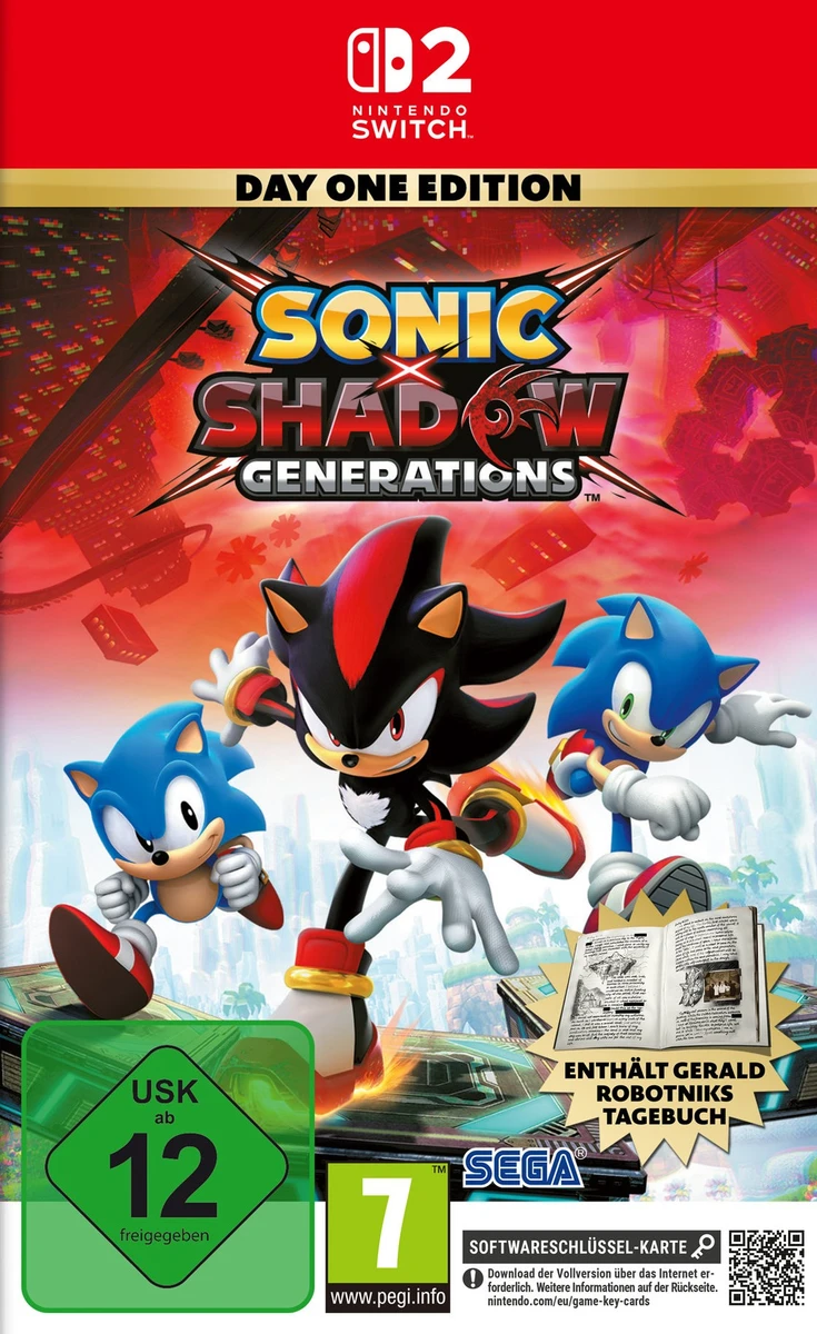 Sonic X Shadow Generations [Day One Edition] box art