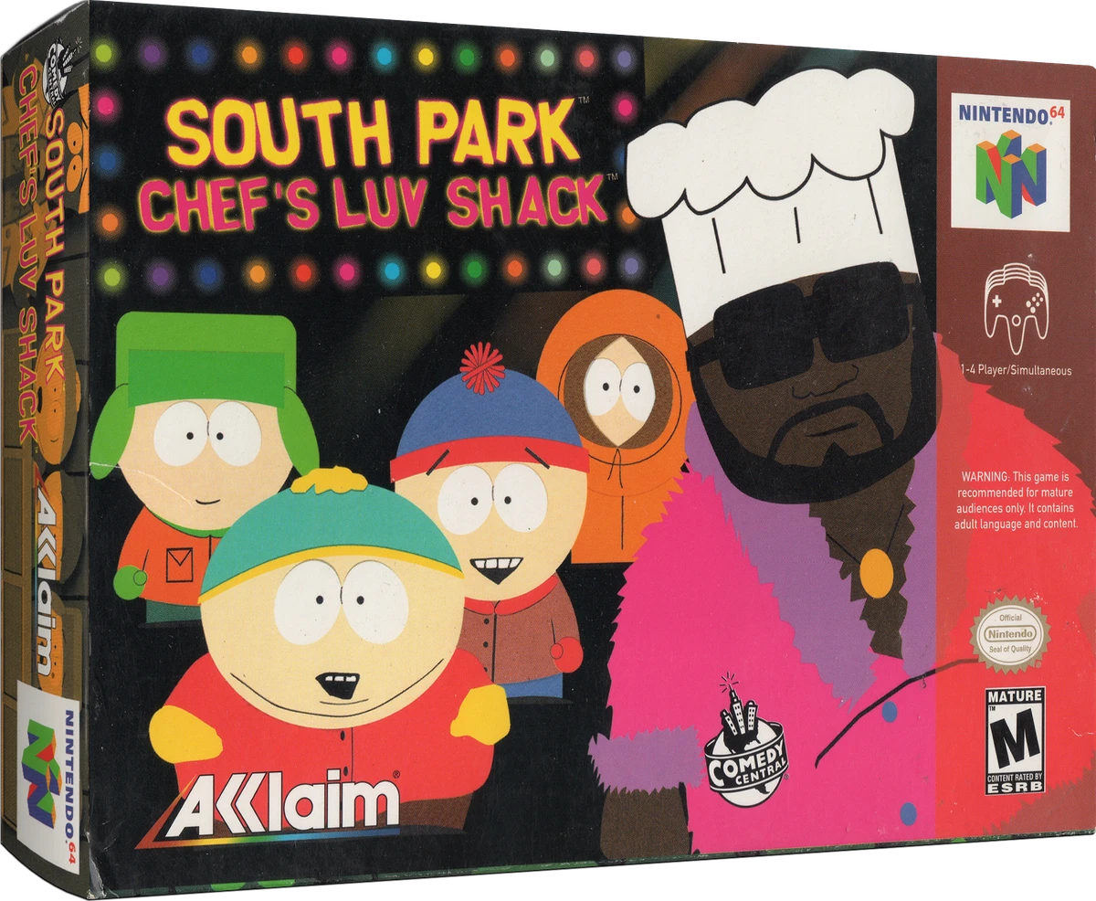 South Park Chef's Luv Shack box art