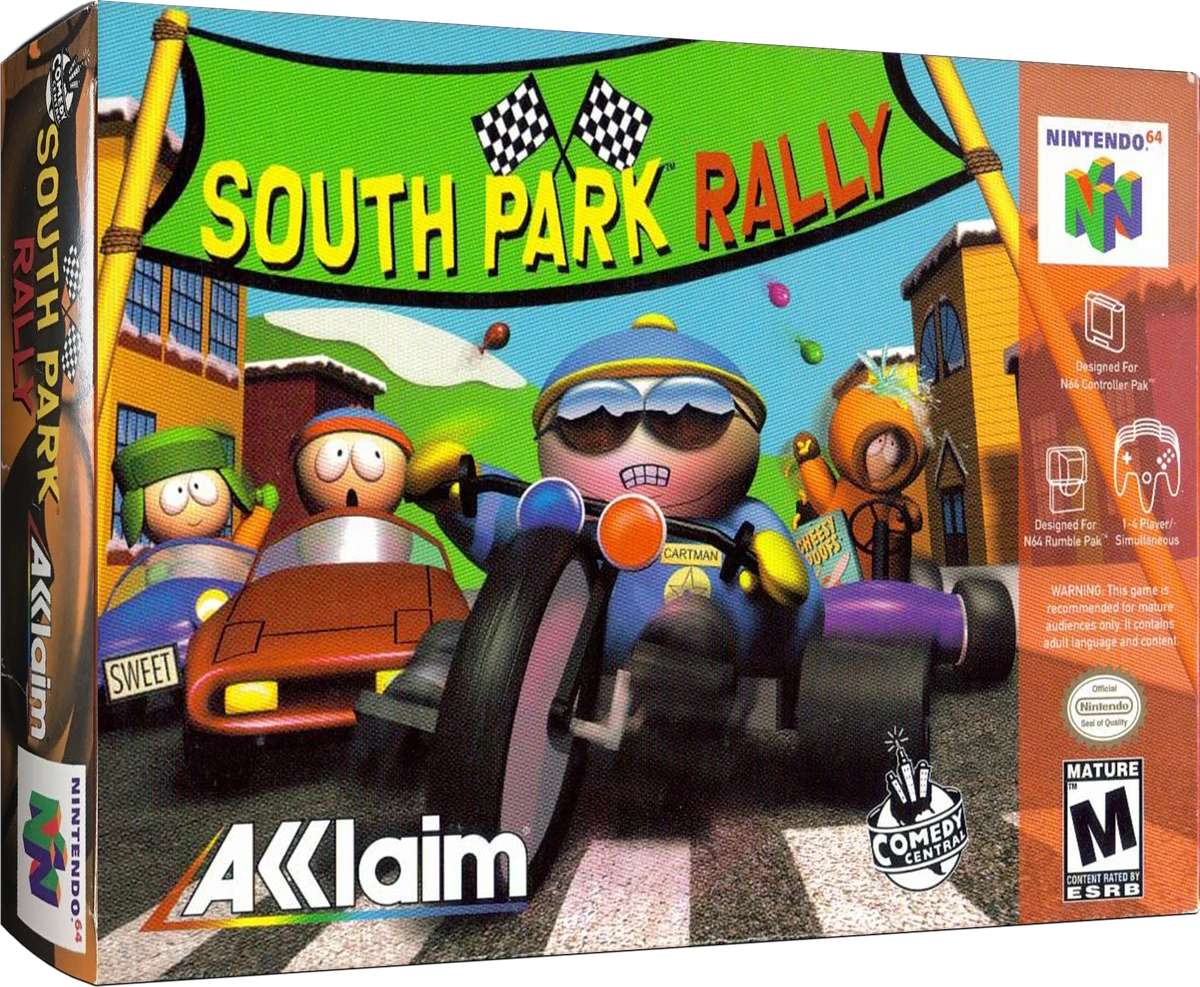 South Park Rally box art