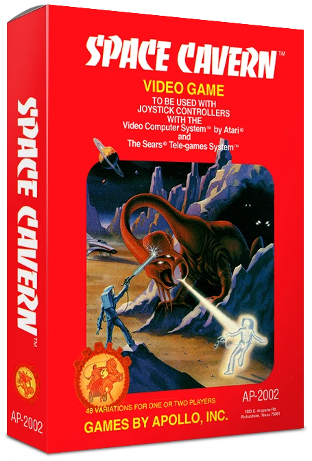Space Cavern box art