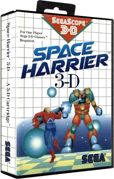 Space Harrier 3D box art
