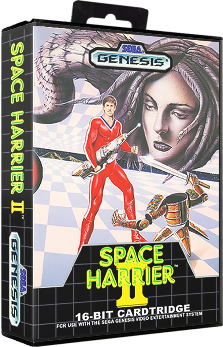 Space Harrier II box art