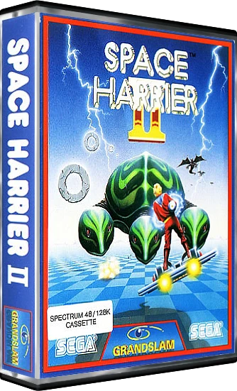 Space Harrier II box art