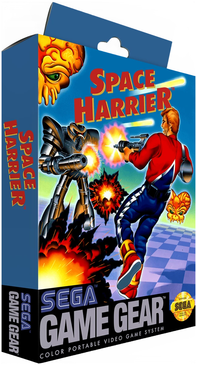 Space Harrier box art