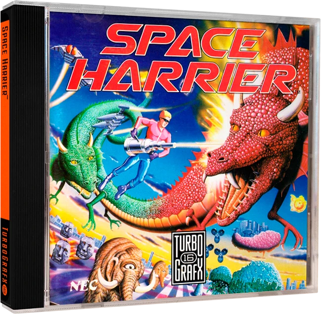 Space Harrier box art