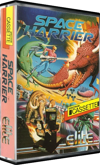 Space Harrier box art