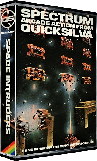 Space Intruders box art
