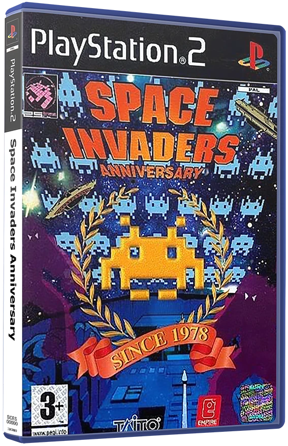 Space Invaders Anniversary box art