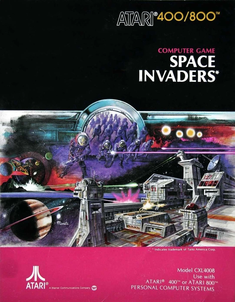 Space Invaders box art