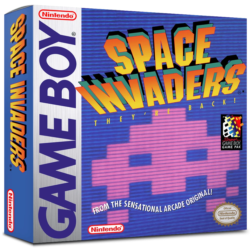 Space Invaders box art