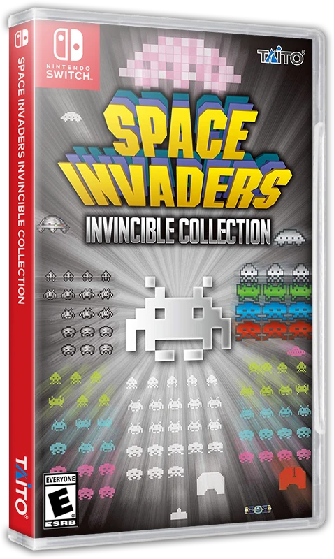 Space Invaders Invincible Collection box art